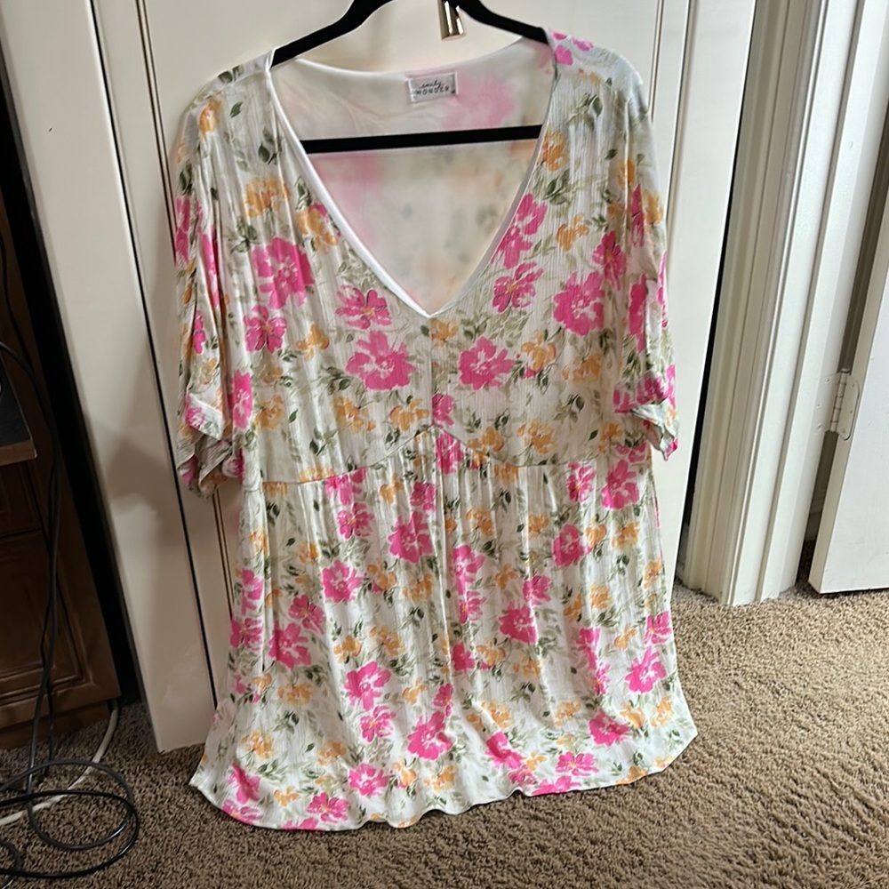 Emily Wonder Floral Dress 3X